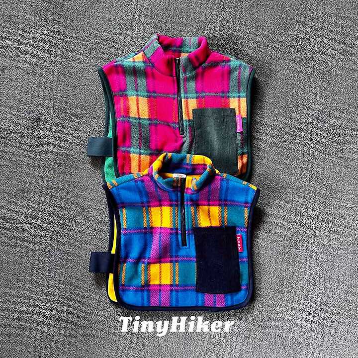 Little Foxx – Soft Check Vest