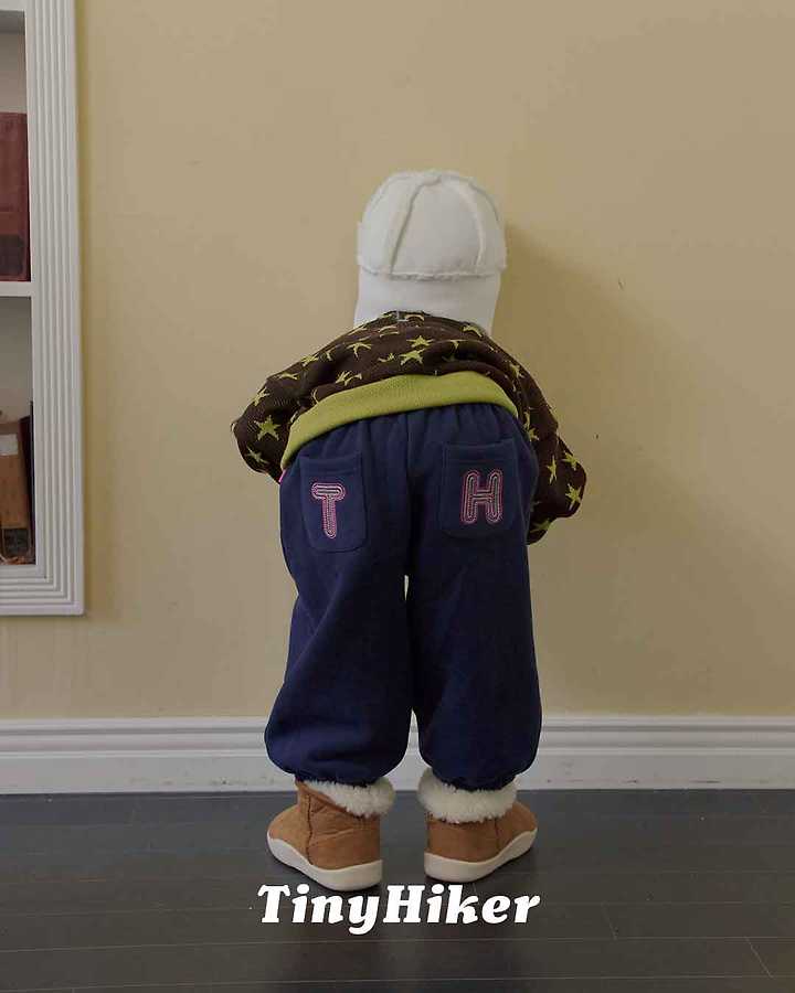 Little Foxx – Tiny Embroidery Jogger Pants