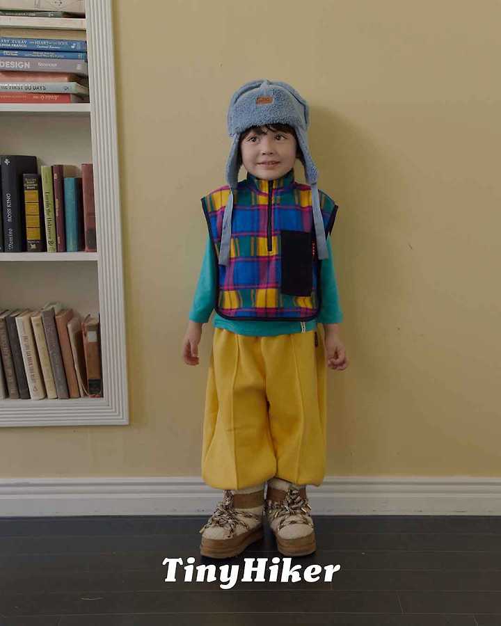 Little Foxx – Tiny Embroidery Jogger Pants