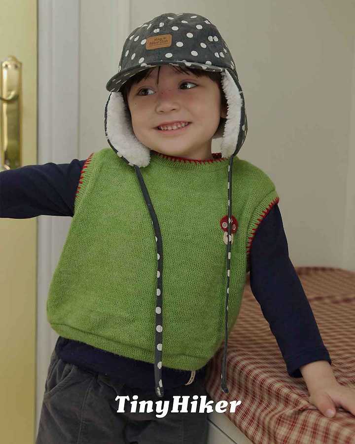 Little Foxx – Mushroom Melange Vest