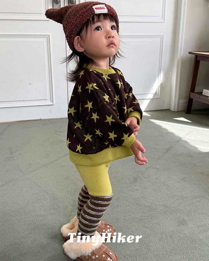 Little Foxx – Star Gram Knit Sweatshirt