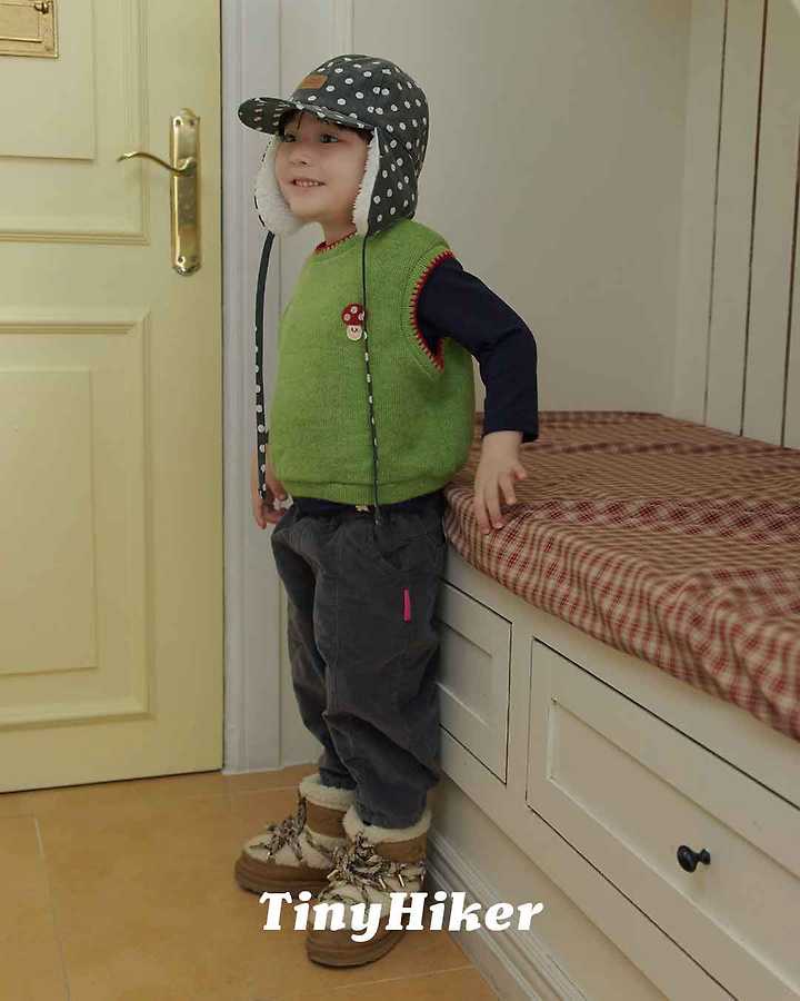 Little Foxx – Mushroom Melange Vest