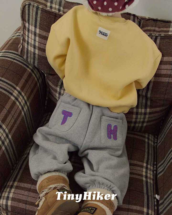 Little Foxx – Tiny Embroidery Jogger Pants