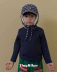 Little Foxx – Duck Fit Pin Tuck Turtleneck Tee