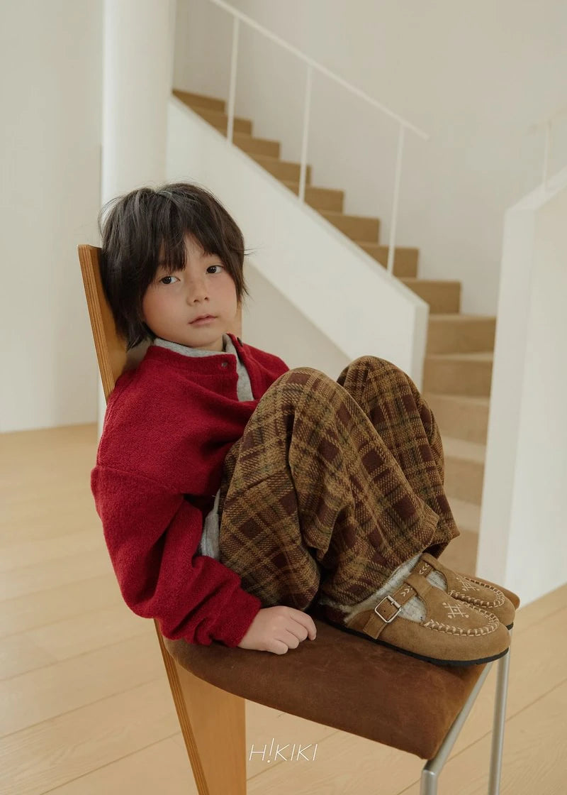 Little Foxx – Wool Check Pants