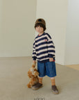 Little Foxx – Canvas Stripe Sweatshirts