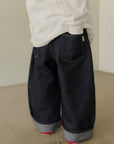 Little Foxx – Turnup Denim Pants