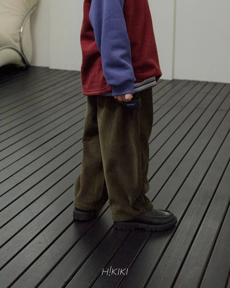 Little Foxx – Corduroy Curved Pants