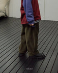 Little Foxx – Corduroy Curved Pants