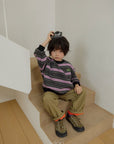 Little Foxx – Bros Striped Sweatshirt