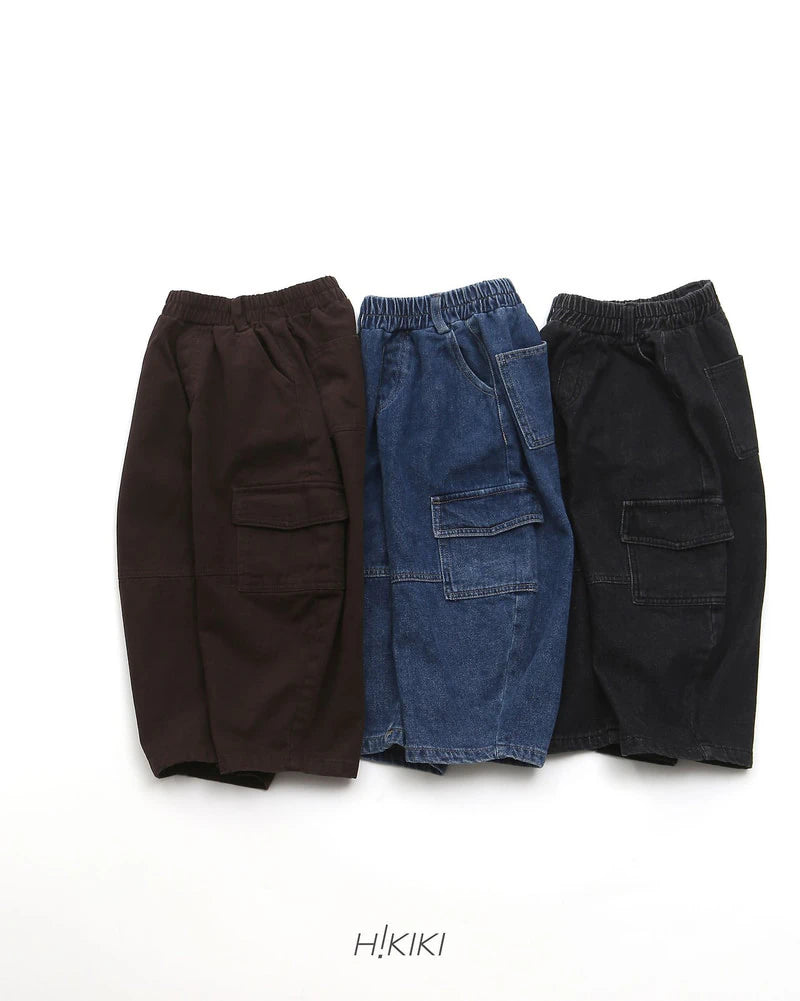 Little Foxx – Pocket Curved Pants