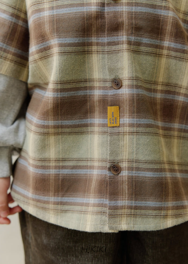 Little Foxx – Check Layered Shirt