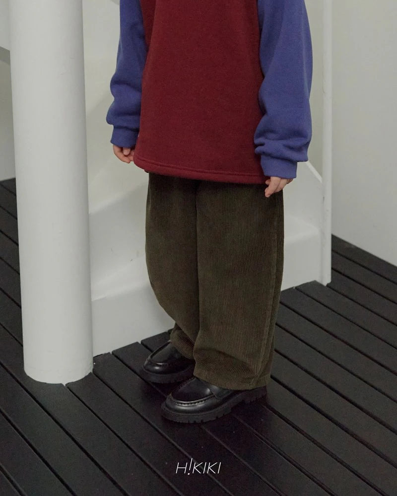 Little Foxx – Corduroy Curved Pants