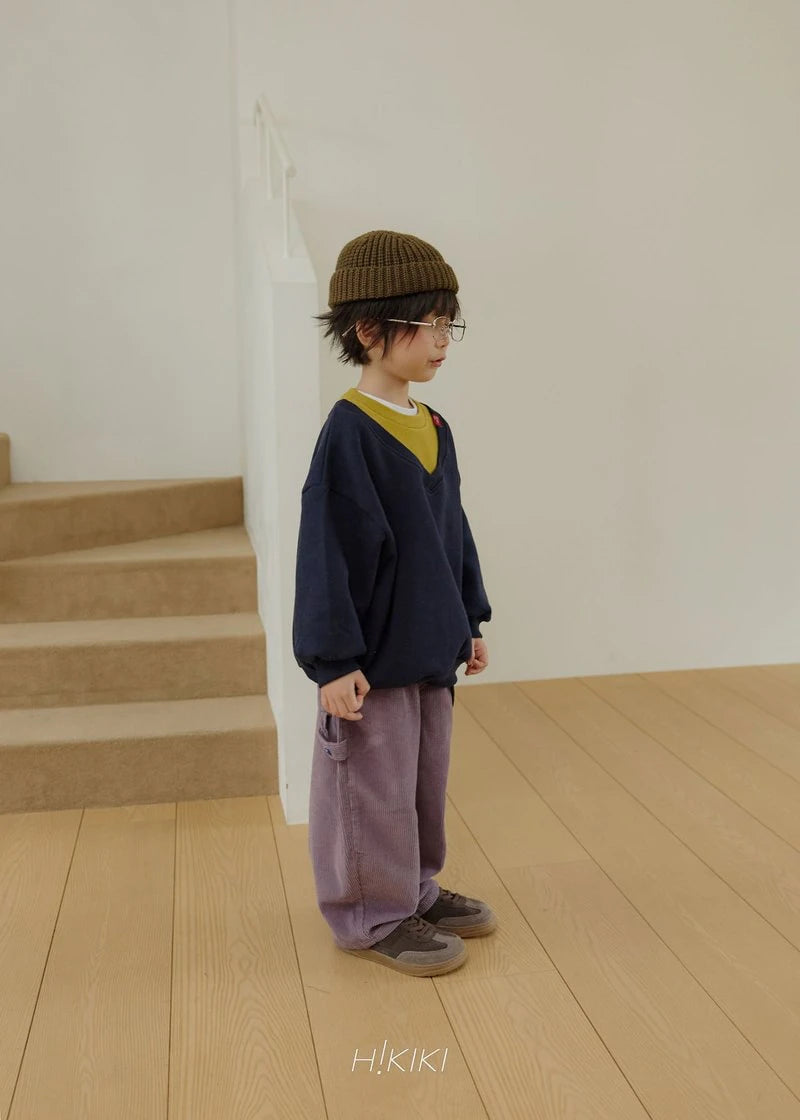 Little Foxx – Corduroy Curved Pants