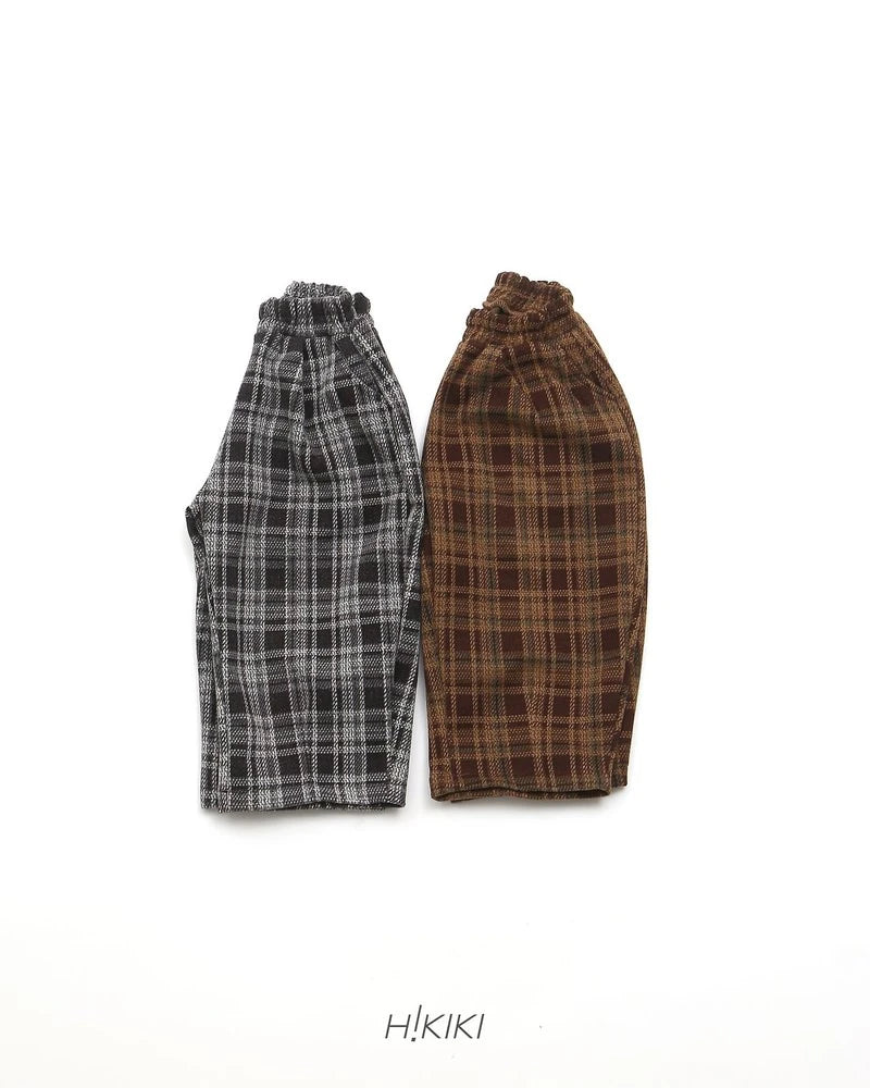 Little Foxx – Wool Check Pants