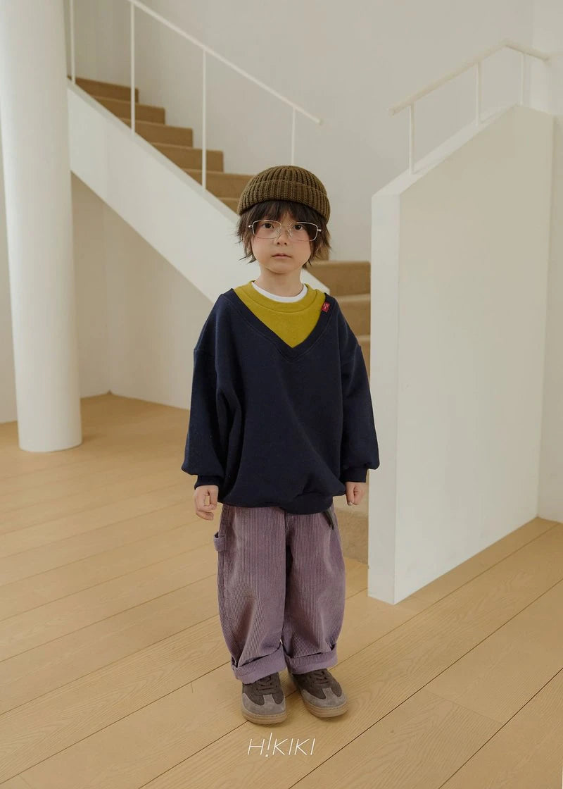 Little Foxx – Corduroy Curved Pants