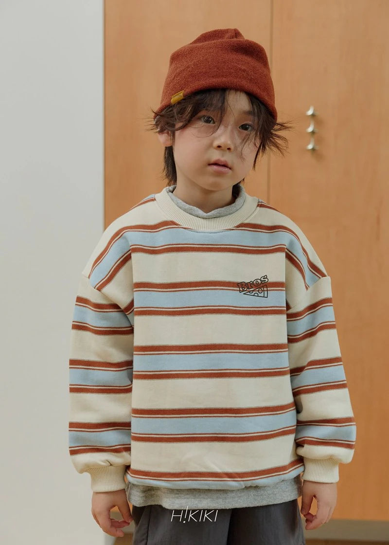 Little Foxx – Bros Striped Sweatshirt