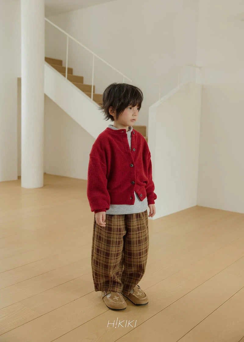 Little Foxx – Wool Check Pants