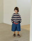 Little Foxx – Canvas Stripe Sweatshirts