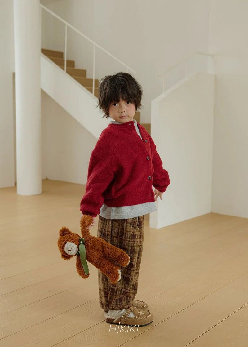 Little Foxx – Wool Check Pants