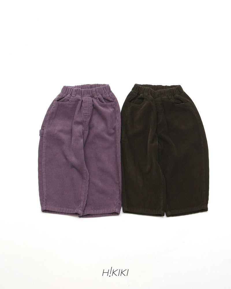 Little Foxx – Corduroy Curved Pants