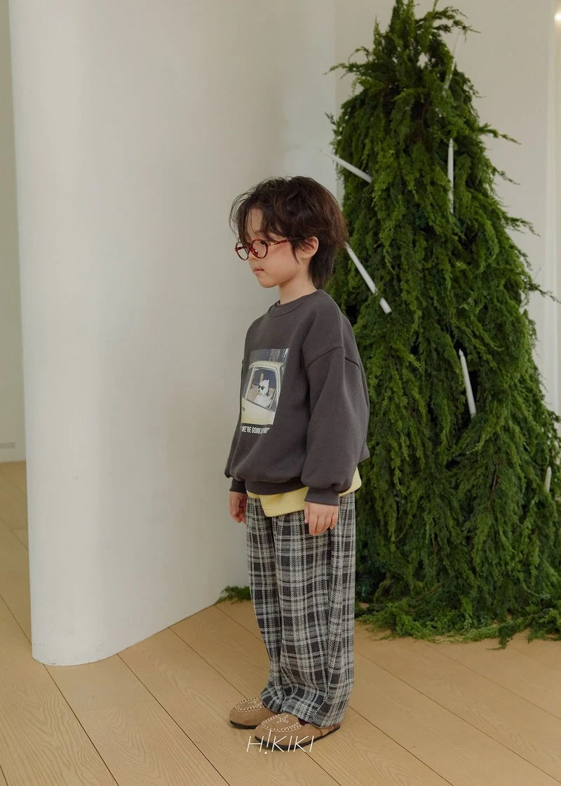 Little Foxx – Wool Check Pants