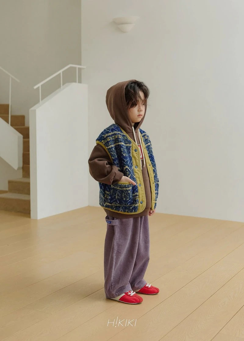Little Foxx – Corduroy Curved Pants