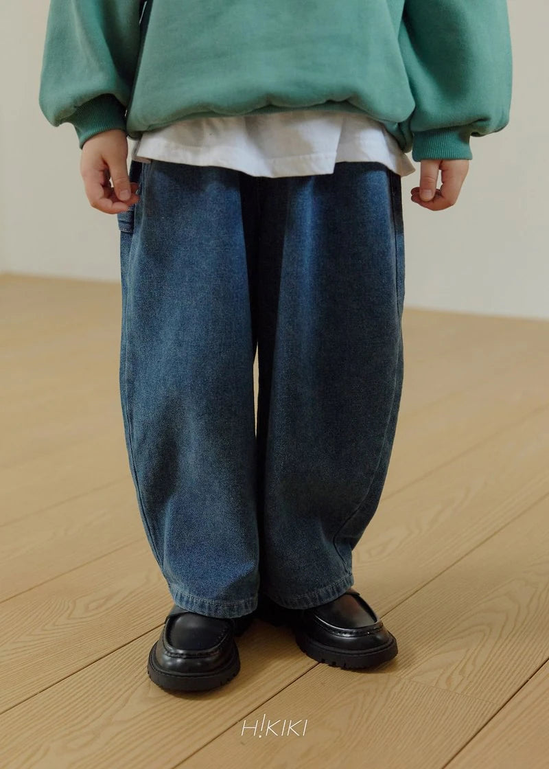 Little Foxx – Fleece Curved Denim Pants