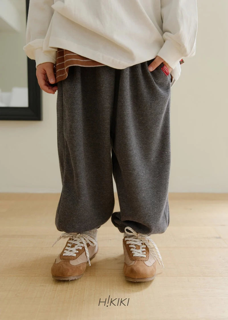 Little Foxx – Waffle Jogger Pants