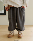 Little Foxx – Waffle Jogger Pants