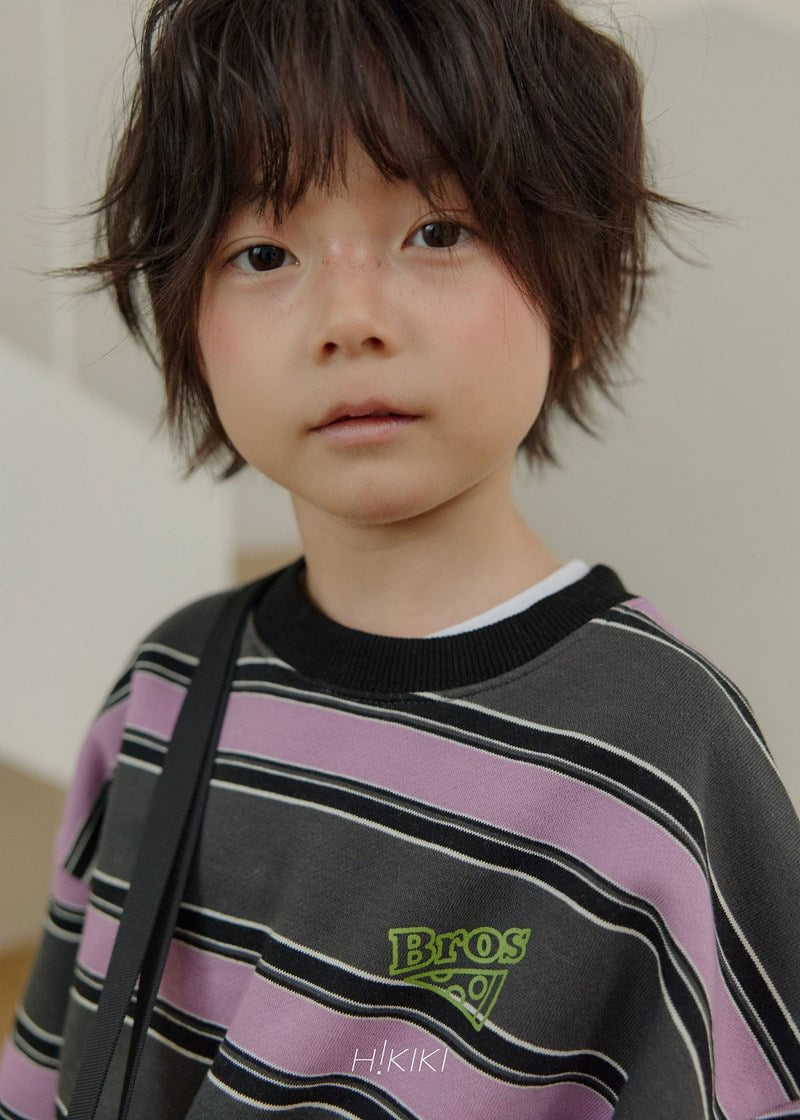 Little Foxx – Bros Striped Sweatshirt