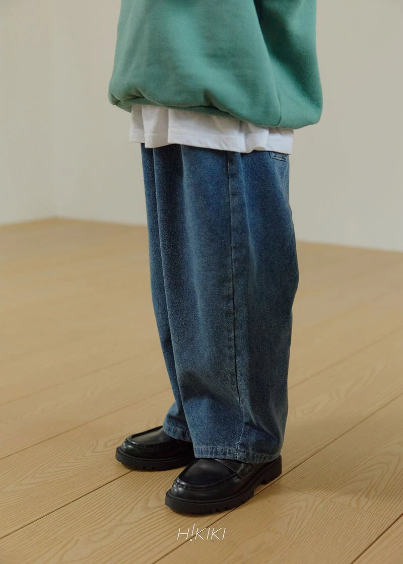 Little Foxx – Fleece Curved Denim Pants