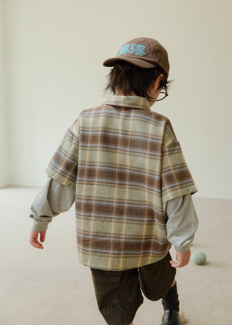 Little Foxx – Check Layered Shirt