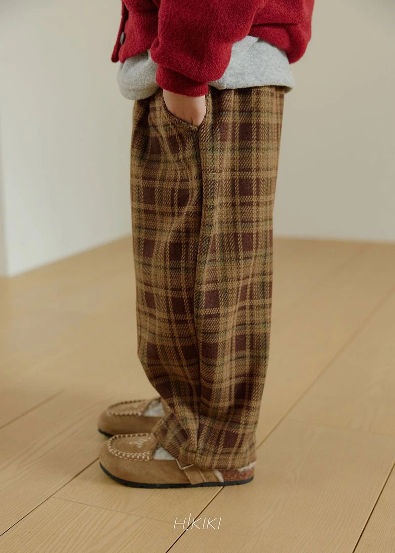 Little Foxx – Wool Check Pants
