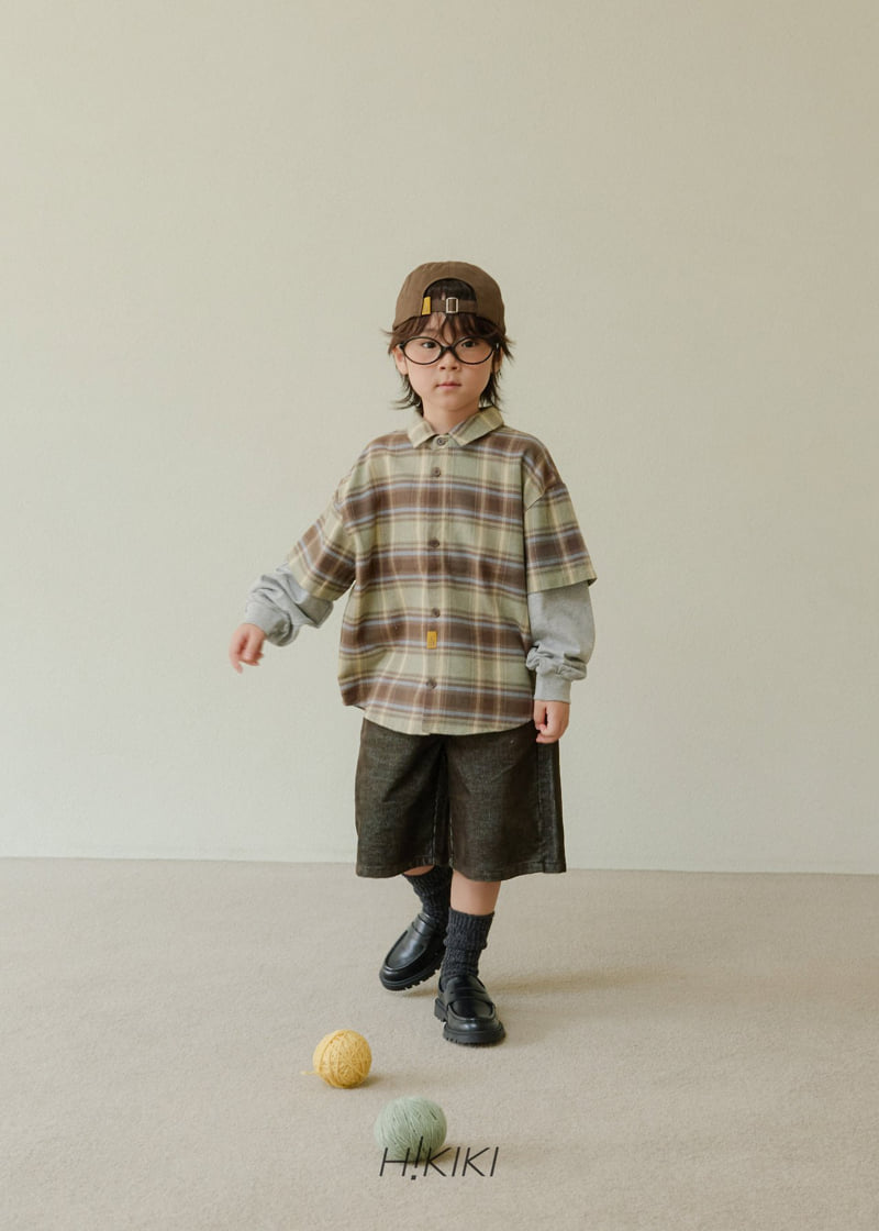 Little Foxx – Check Layered Shirt