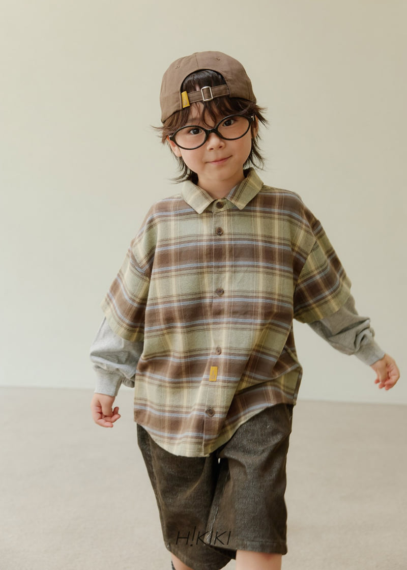 Little Foxx – Check Layered Shirt