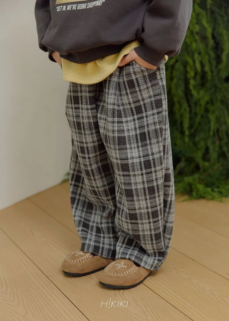 Little Foxx – Wool Check Pants