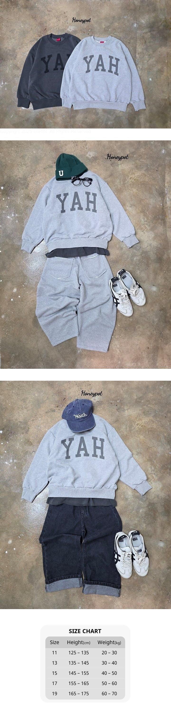 Little Foxx – Yes Sweatshirt-Melange