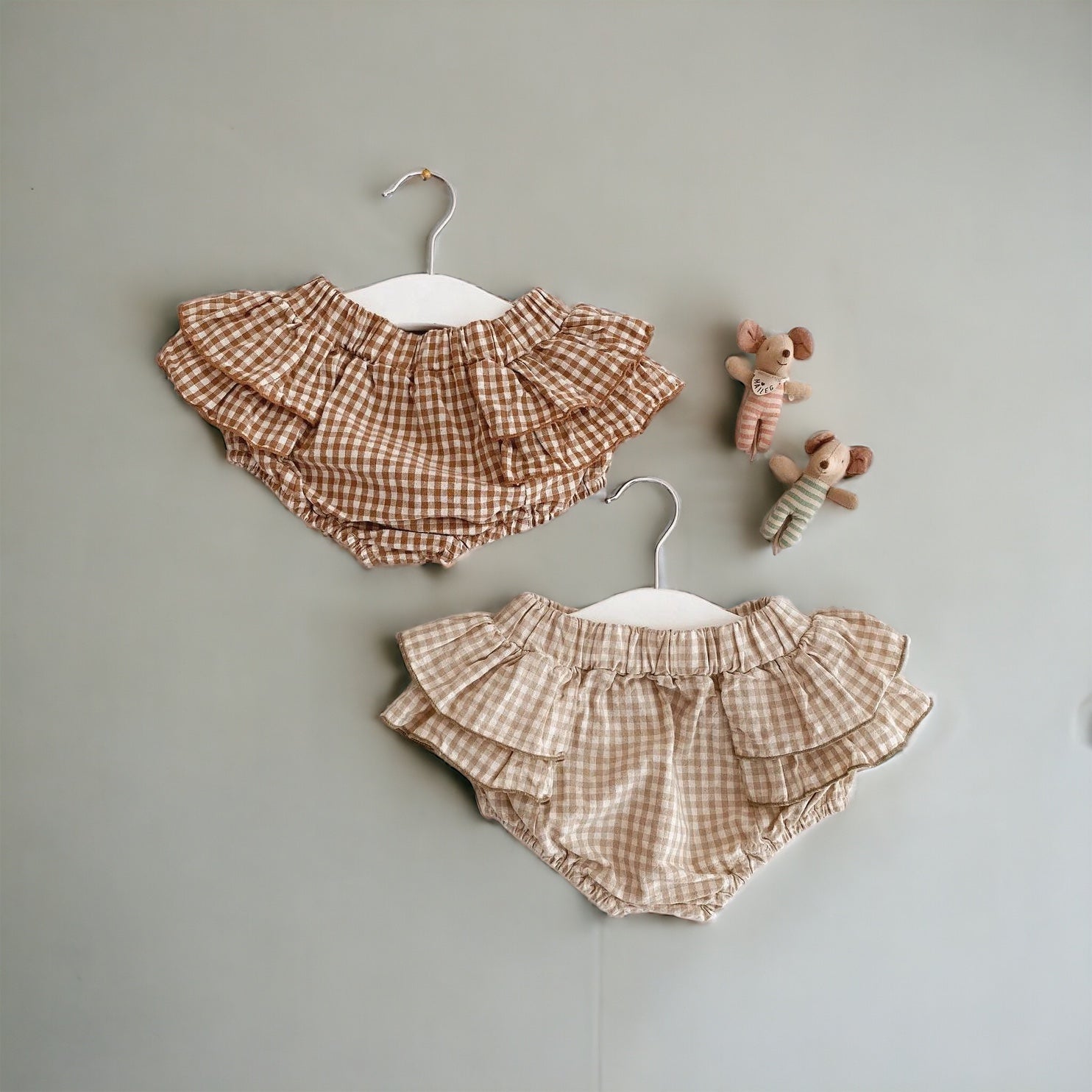 Mini Frill Gingham Bloomers