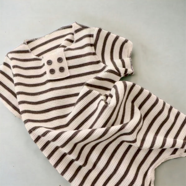 Stripe Croiffle Bodysuit