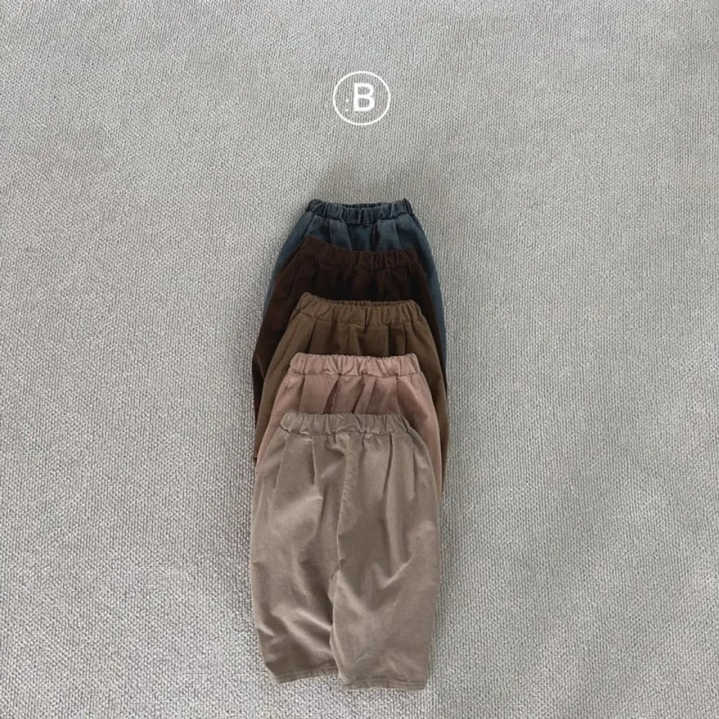 Finger Pants - Corduroy Beige