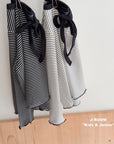 Little Foxx – Ribbon Strap Striped Tee