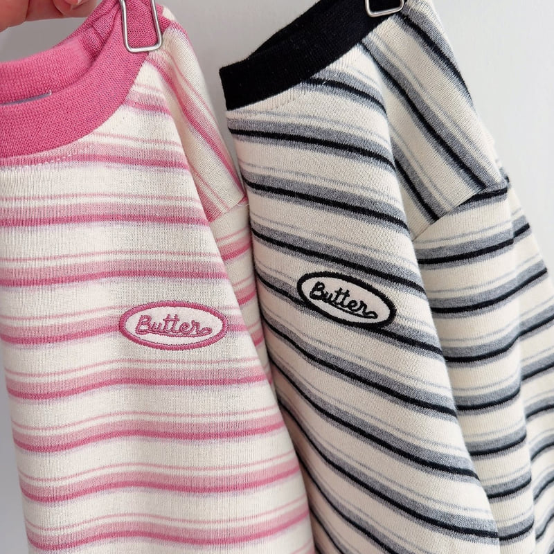 Little Foxx – Butter Stretch Striped Tee