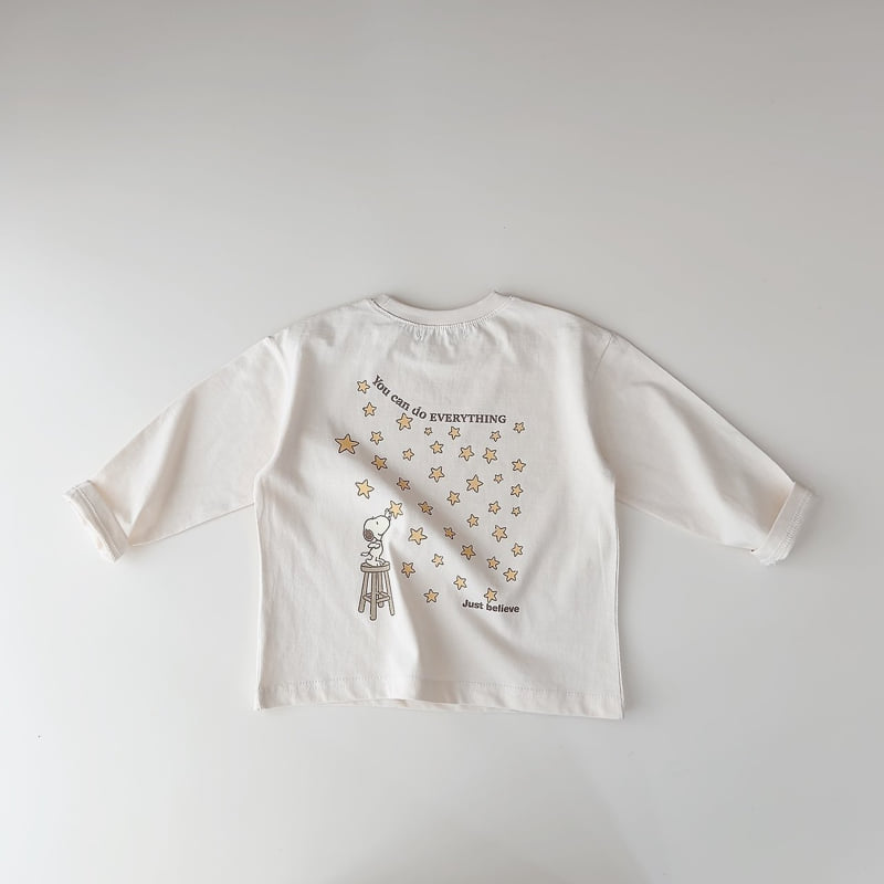 Little Foxx – Star Front and Back Printed Tee