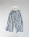 Little Foxx – Silky Ribbed Wide Pants