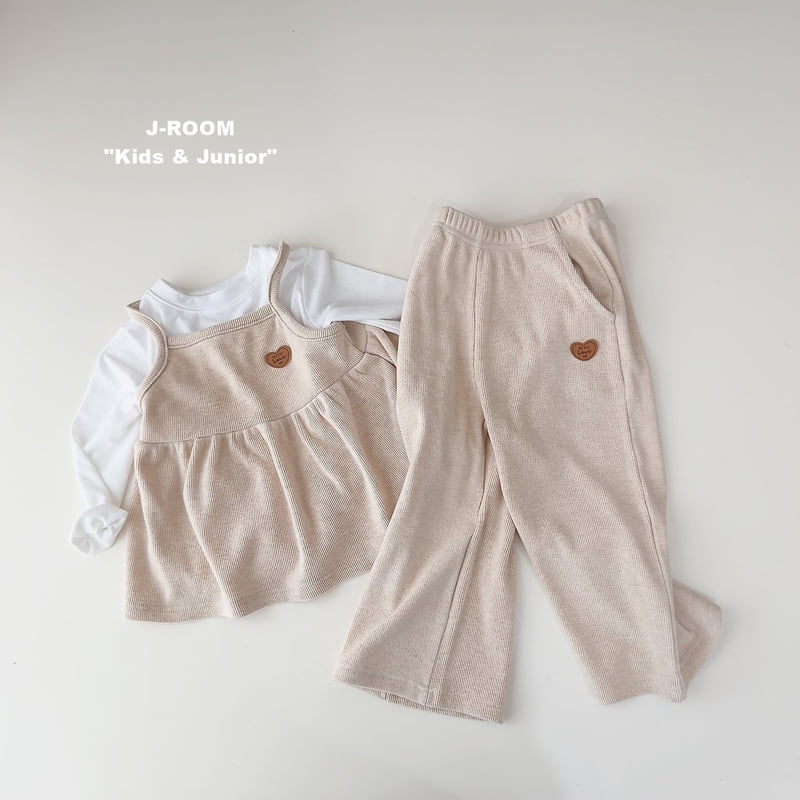 Little Foxx – Ring Ring Ribbed Wide Pants