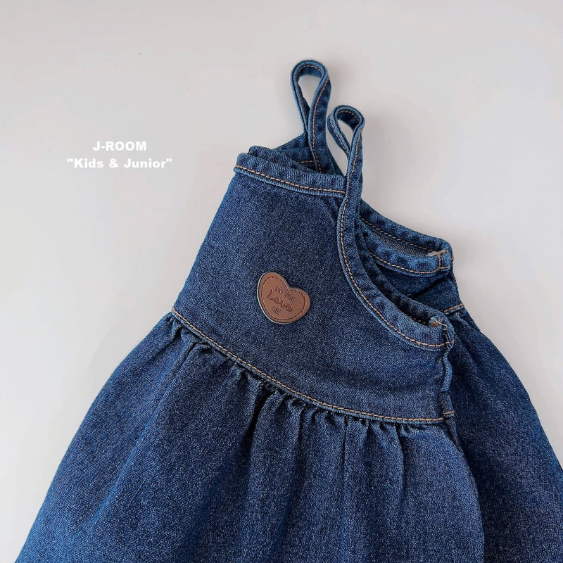 Little Foxx – Heart Denim Bustier