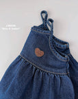 Little Foxx – Heart Denim Bustier