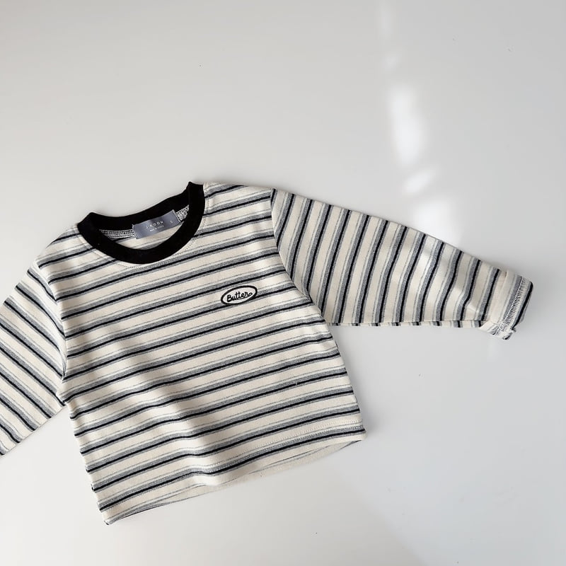 Little Foxx – Butter Stretch Striped Tee