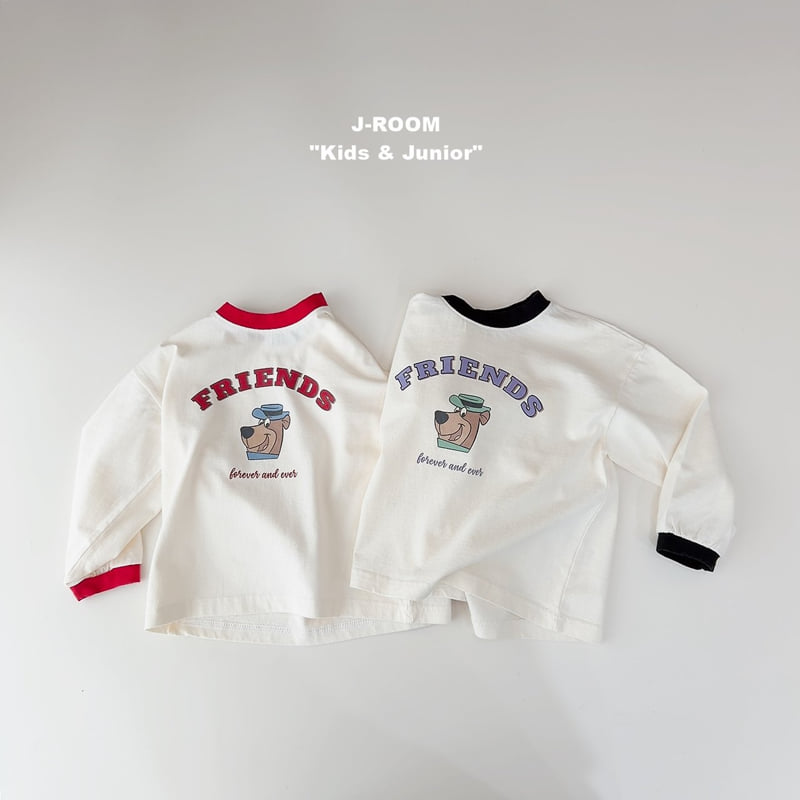 Little Foxx – Friends Bear Color Block Tee